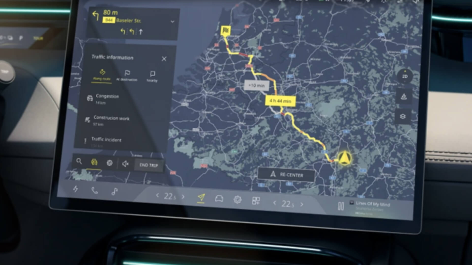 LOTUS ELETRE navigation intelligente