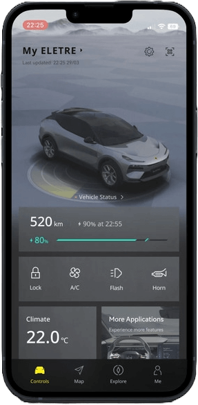 Lotus connect controle